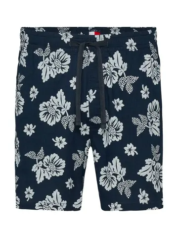 Tommy Jeans TJM SLUB AOP BEACH SHORT EXT Blå