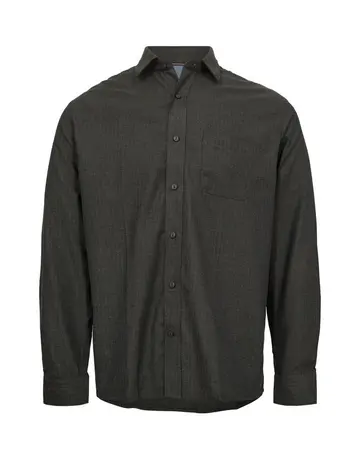 Garant Shirt l/s regular fit Mørkgrøn