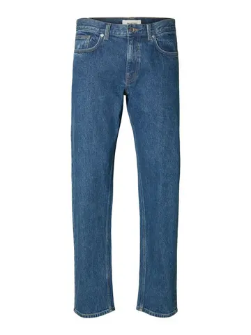 SELECTED SLH196-STRAIGHT BEN KORI JEANS NOOS Blå