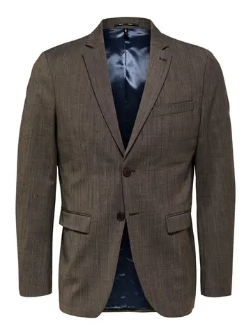 SELECTED SLHSLIM-ELON BLZ FLEX B NOOS Brun