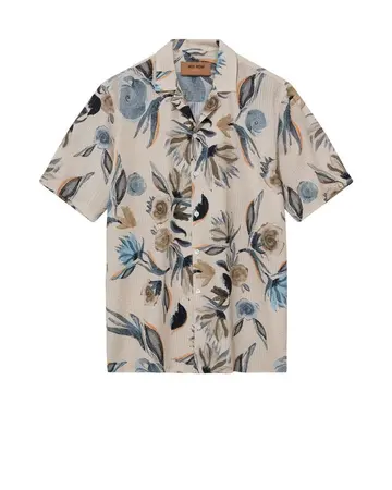 Mos Mosh MMGJoel Haiku Seer SS Shirt Hvid