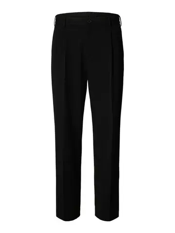 SELECTED SLH220-LOOSE FINN FLEX PANTS NOOS Sort