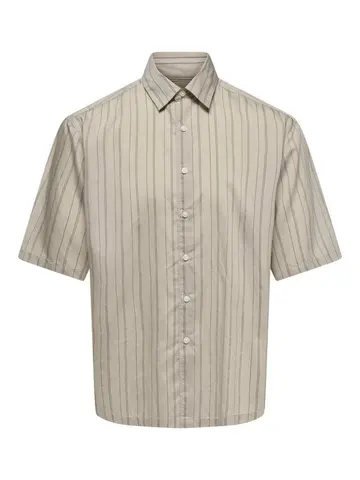 Only & Sons ONSATTICUS SS RLX STRIPE SHIRT FRML 