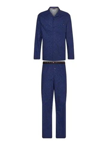 Tommy Hilfiger LS PANT WOVEN SET Lilla