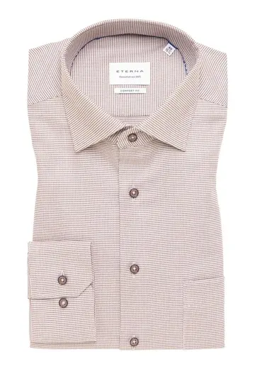 ETERNA shirt 4158 E19K Khaki