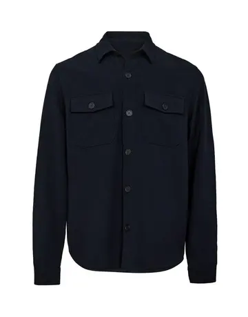 Gino Marcello Overshirt solid modern fit 