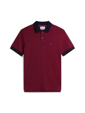 Tommy Hilfiger INTERLOCK PLACKT DETAIL REG POLO Lilla