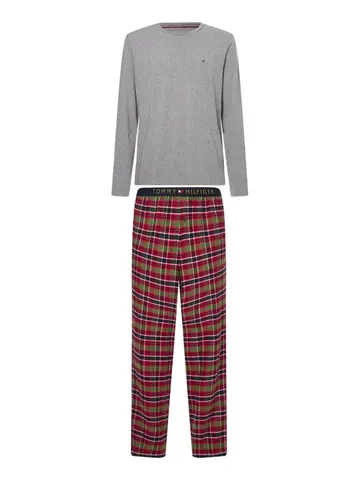 Tommy Hilfiger LS PANT FLANNEL TEE, 
