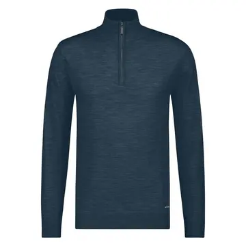 Born With Appetite LUX half zip Blå