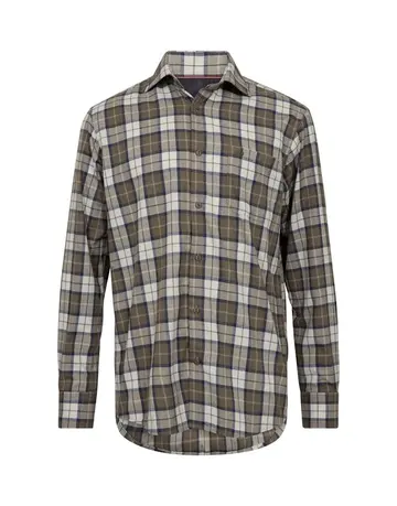 Thomas Regency Flannel shirt regular fit Grøn