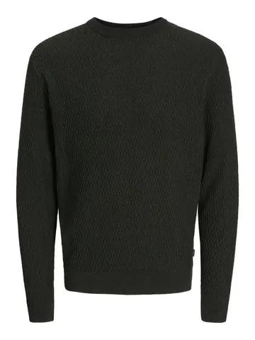 Jack & Jones JPRBLAREAGAN KNIT CREW NECK LN Grå