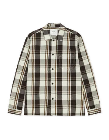 Les Deux Structured Check Overshirt 