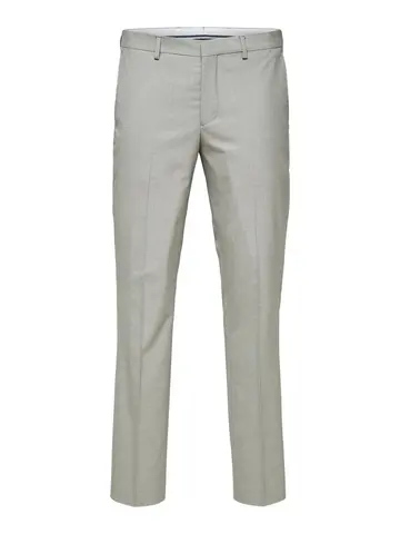 SELECTED SLHSLIM-MAZELOGAN SAND STRUC T Hvid