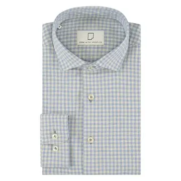 Born With Appetite FLAKE shirt flanel Lysblå
