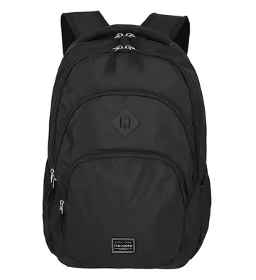 Travelite Basics Melange Rygsæk 15" Sort Sort