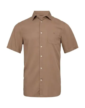 Garant Shirt modern fit s/s Brun
