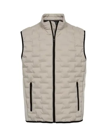 Thomas Regency Mens waistcoat regular fit lysbrun