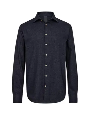 Gino Marcello Modern fit l/s shirt brushed 