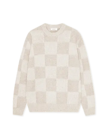 Les Deux Check Knit 