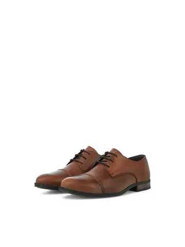 Jack & Jones JFWRAYMOND LEATHER NOOS Brun