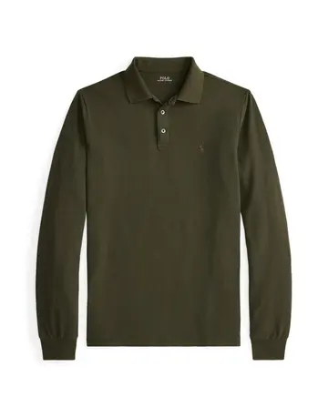 Ralph Lauren LSKCCMSLM4-LONG SLEEVE-POLO SHIRT 