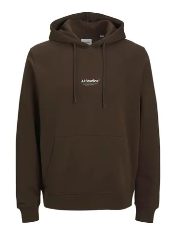 Jack & Jones JJESOHO SWEAT HOOD NOOS Brun