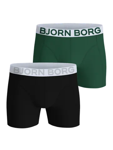 Björn Borg ORGANIC COTTON STRETCH BOXER 2p, MULTIPACK 4 Multi