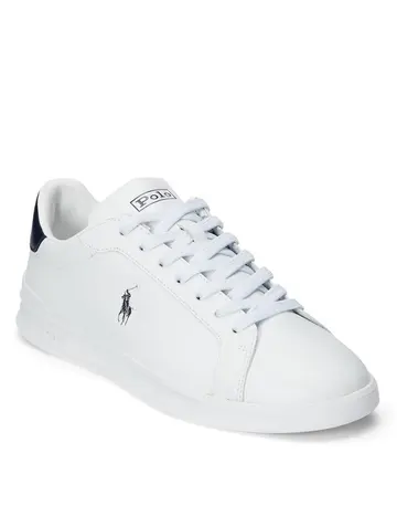 Ralph Lauren Heritage Court II Leather Sneaker 